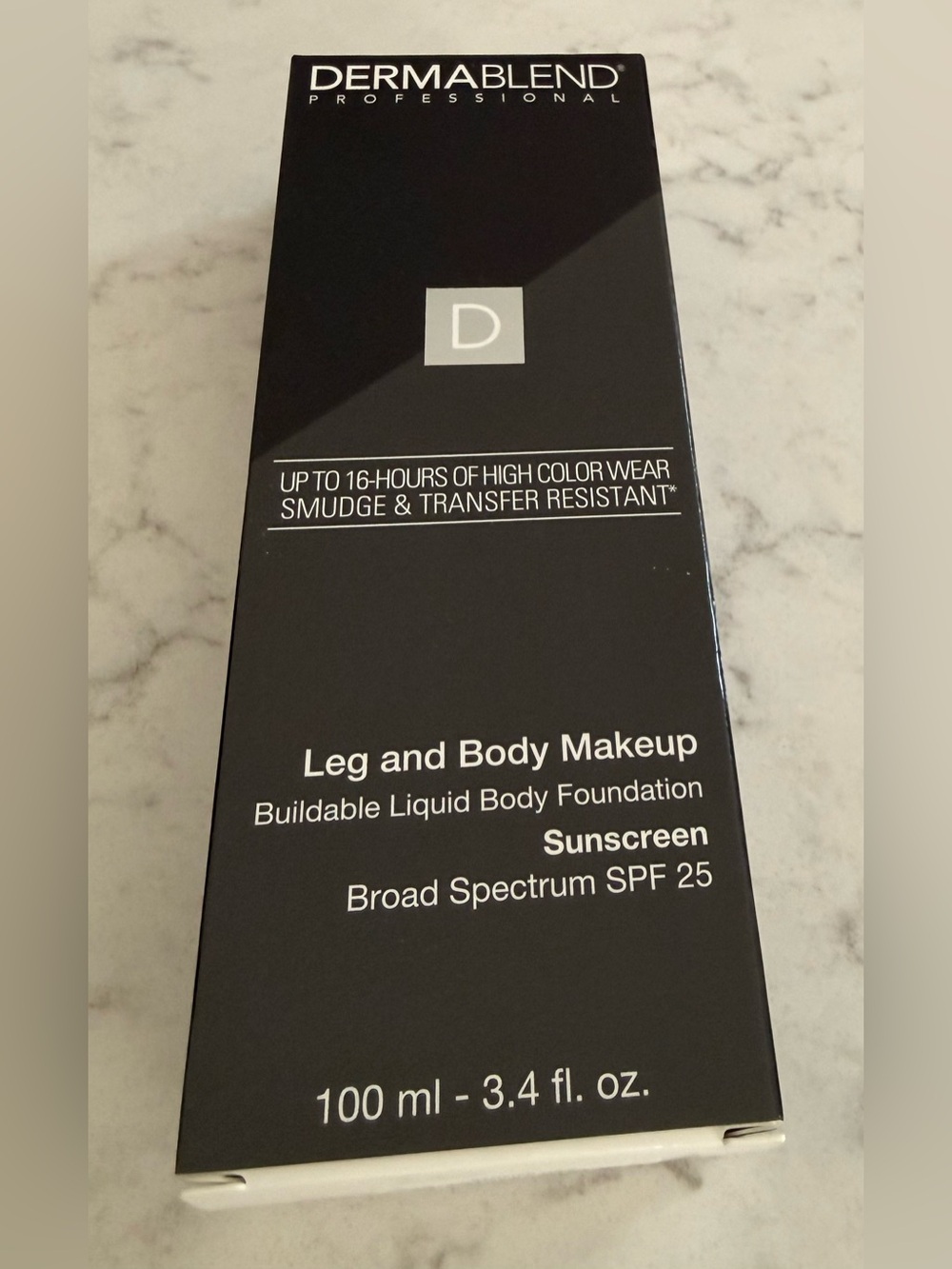 Dermablend Leg & Body Makeup Foundation SPF 25, 20N, 3.4 fl oz